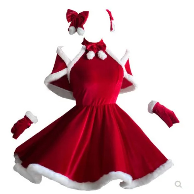 Elf Costume Christmas - Fantasia de Natal para Mulheres Adultas,