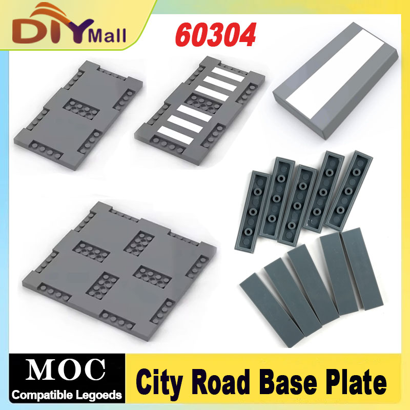 Lego Set Creator - Moc cidade estrada conjunto de placa