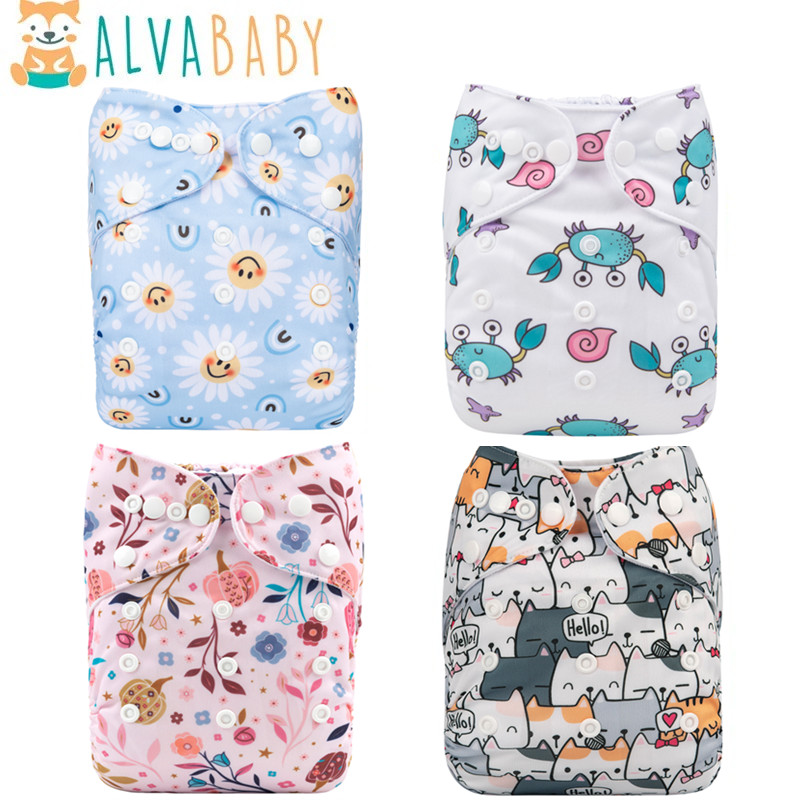U Pick ALVABABY Fralda de pano - Pampers Diaper Premium Care avaliação e preço