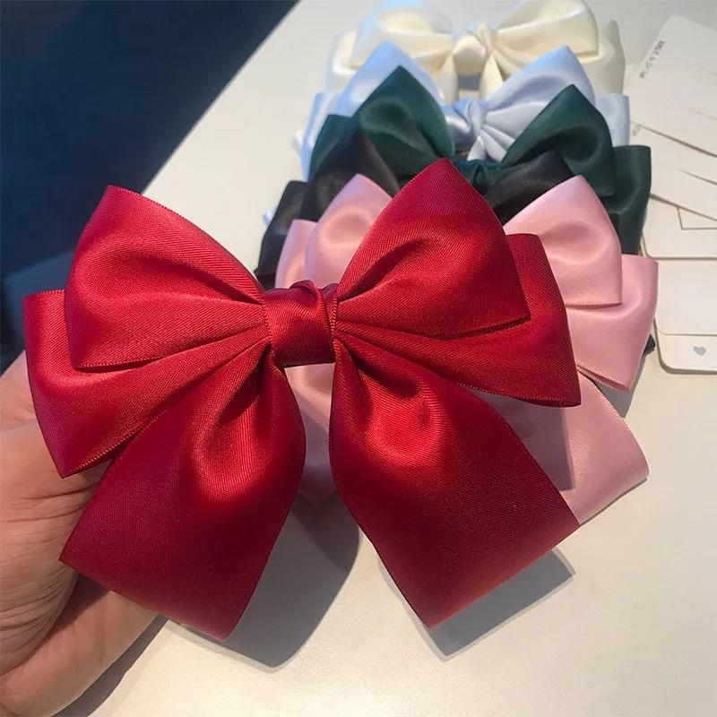 Cor sólida arco fita grampo de - Ribbon Bow Gift avaliação e preço