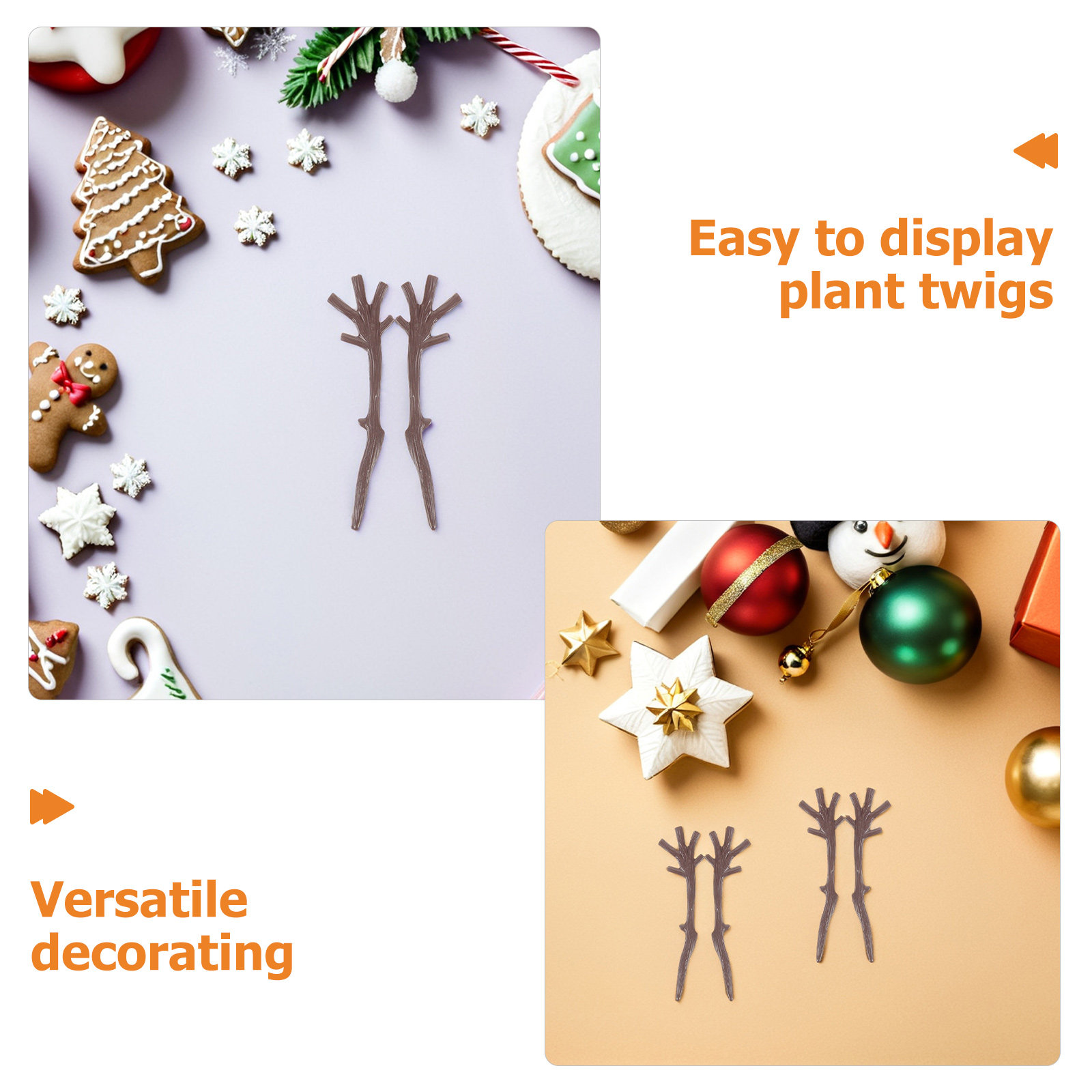 200 Peças de Decoração de Nata - Christmas Tree Artificial avaliação e preço