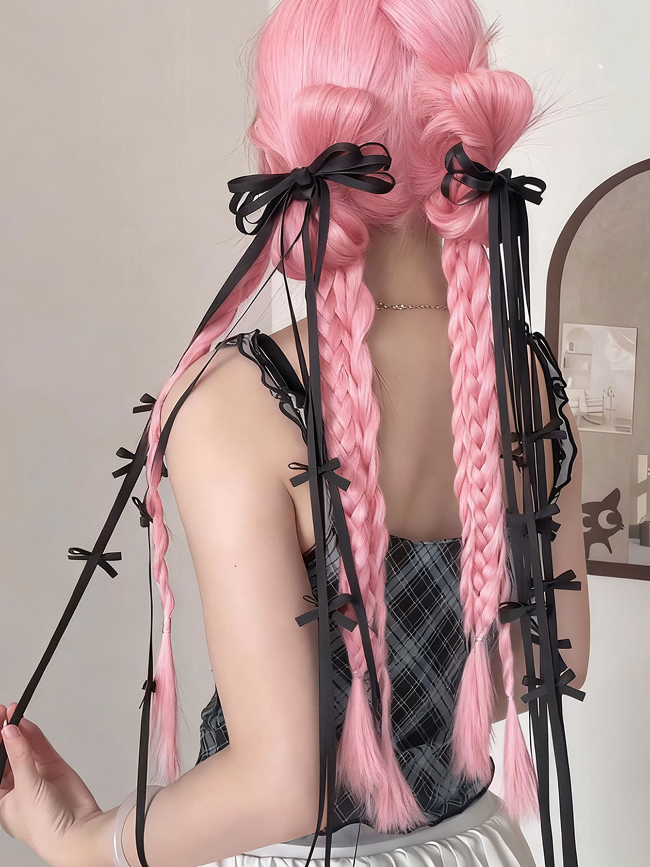 Harajuku bonito fita longa arc - Ribbon Bow Gift avaliação e preço