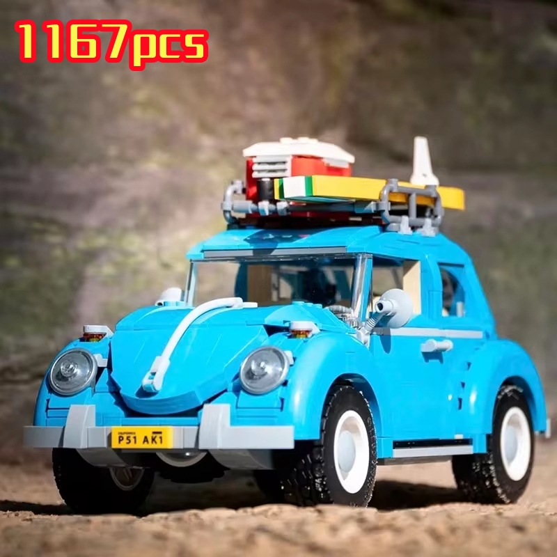 1167 pçs técnico azul besouro  - Lego Set City avaliação e preço