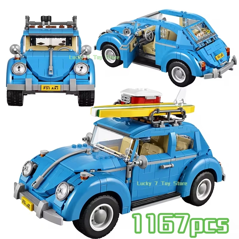 1167 pçs técnico azul besouro  - Lego Set City avaliação e preço