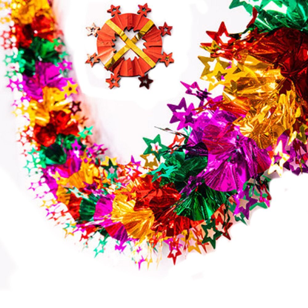 Guirlandas de Natal 3D em Folh - Tinsel Garland Decoration avaliação e preço