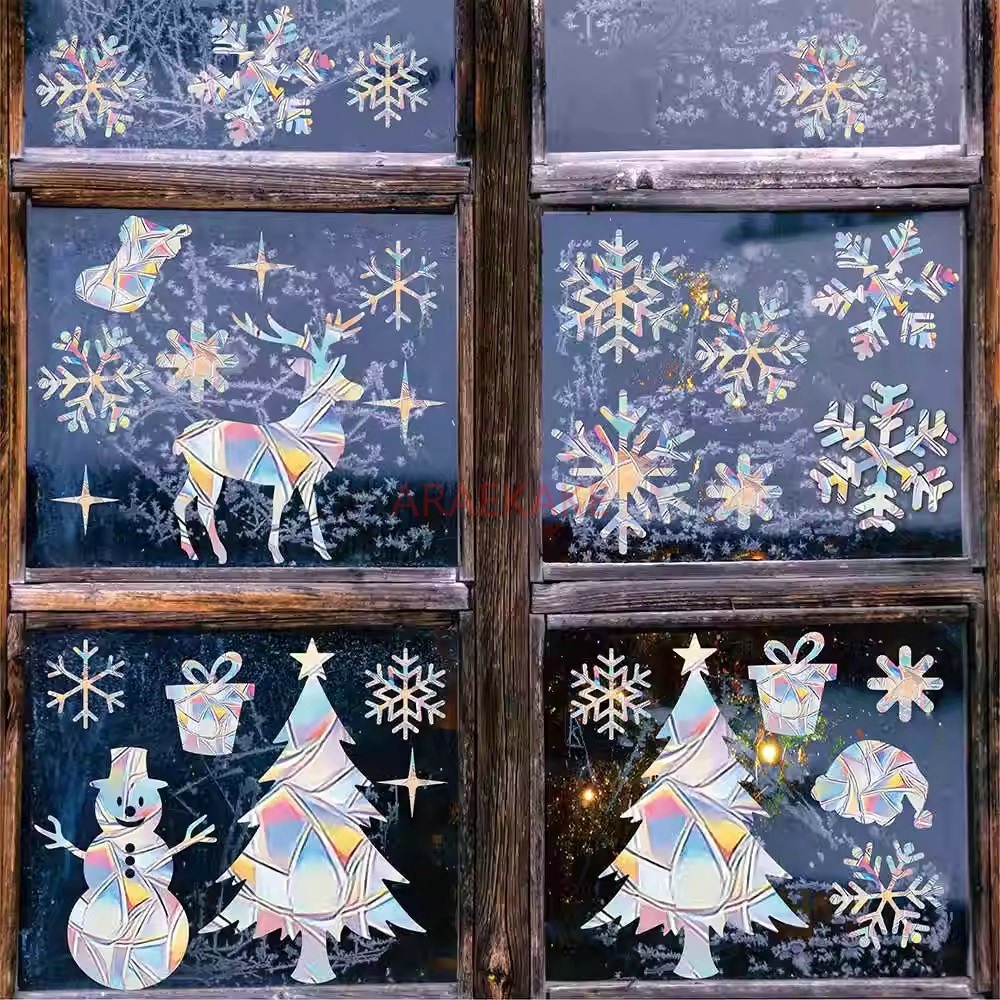 2 Conjuntos de Adesivos Eletro - Snowflake Window Decal avaliação e preço